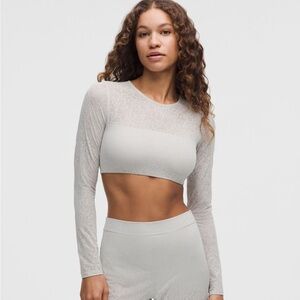 Lace Paisley Cropped Top (M)